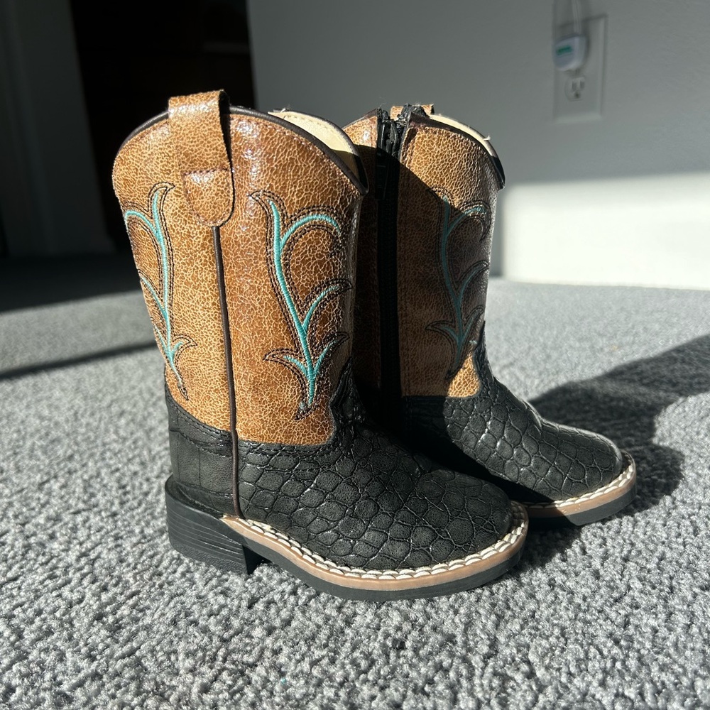 Old west toddler cowboy boot